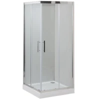 Душевой уголок Aquanet Delta Cube NPE1142 90x90 профиль Хром, стекло прозрачное