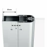 Душевая дверь Ravak Chrome CSD2-100 0QVACC00Z1 профиль Хром стекло Transparent