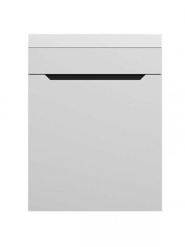 Тумба под раковину Uperwood Tanos 40 TTanos40WG подвесная цвет Белый матовый Графит матовый