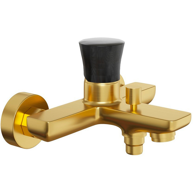 Смеситель для ванны Paini Domus 18PJ111PZ Золото матовое