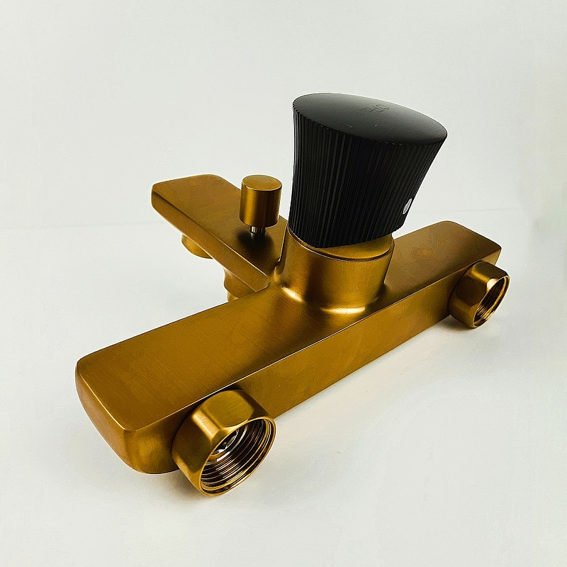 Смеситель для ванны Paini Domus 18PJ111PZ Золото матовое