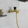 Смеситель для ванны Paini Domus 18PJ111PZ Золото матовое