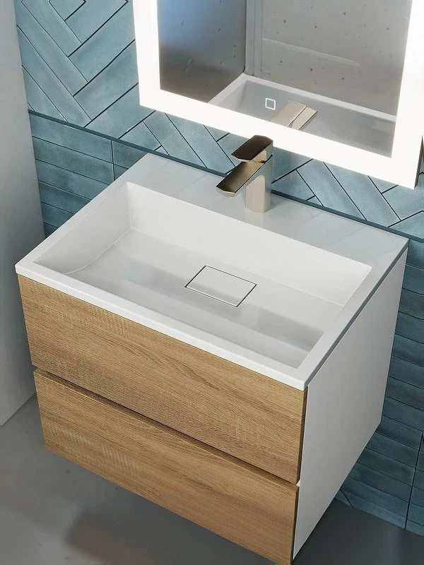 Раковина Uperwood Barsa 60 2911120345 цвет Белый глянцевый