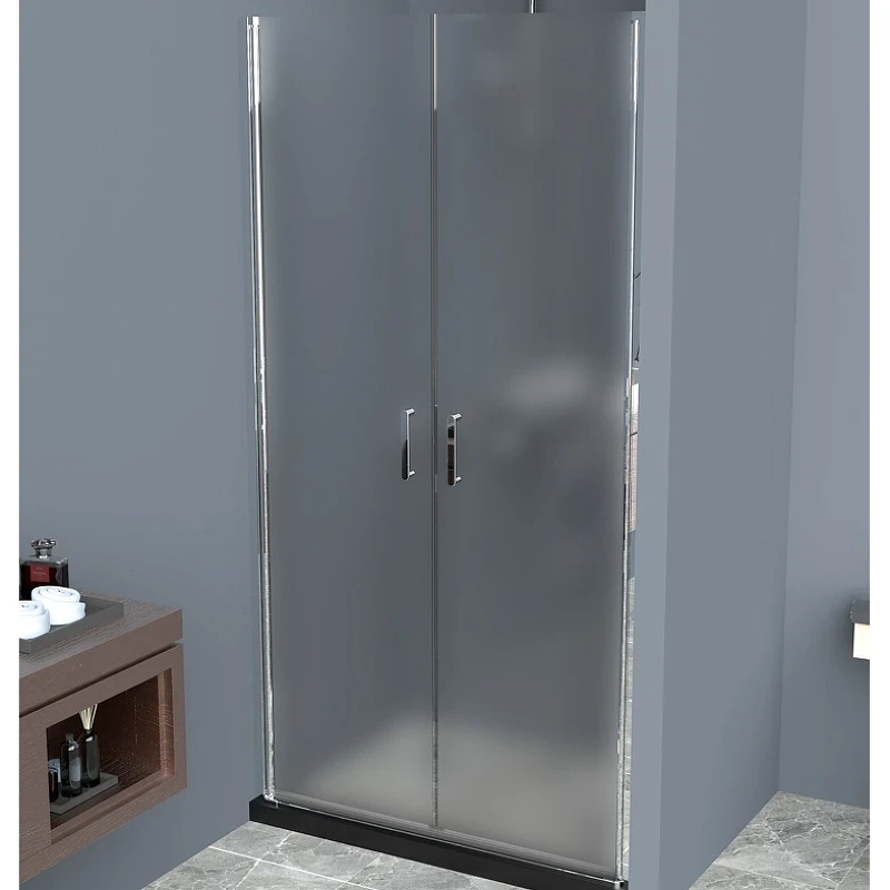 Душевая дверь BelBagno Uno 90 UNO-B-2-90-P-Cr профиль Хром стекло рифленое