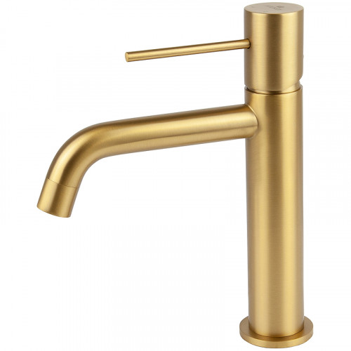 Смеситель для раковины Kaiser Vita 43211-3 Шлифованное золото латунь