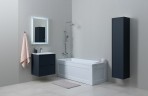 Шкаф пенал Aquanet Арт 35 313268 подвесной Маренго МДФ / ЛДСП