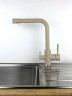 Смеситель для кухни Viko V-5014 Песочный латунь на столешницу