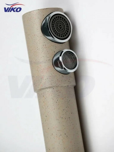 Смеситель для кухни Viko V-5014 Песочный латунь на столешницу
