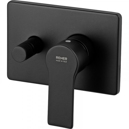 Смеситель для душа Remer Energy EY09HRGNO Черный матовый латунь встраиваемый