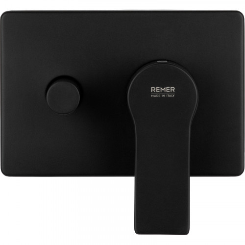 Смеситель для душа Remer Energy EY09HRGNO Черный матовый латунь встраиваемый