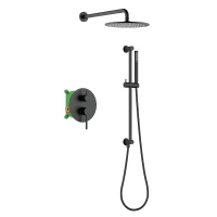 Душевая система Timo Saona SX-2309/03SM цвет Черный матовый