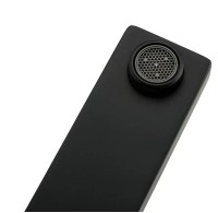 Душевая система Gappo G2417-6 Черный матовый латунь на стену