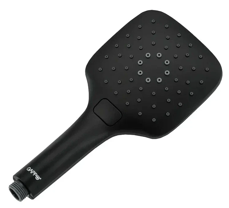 Душевая система Gappo G2417-6 Черный матовый латунь на стену