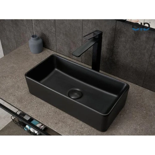 Раковина-чаша Gid Geometrico Bm1104 46 53359 цвет Черный матовый