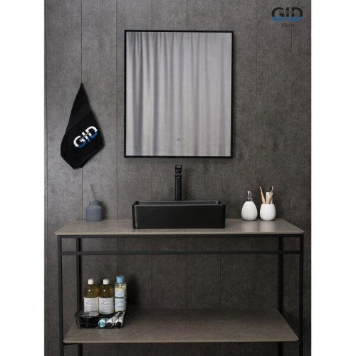 Раковина-чаша Gid Geometrico Bm1104 46 53359 цвет Черный матовый