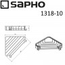 Полка корзина Sapho Diamond 1318-10 угловая цвет Бронза