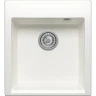 Кухонная мойка Polygran Argo-460 №36 473363 Белый хлопок искусственный камень (литьевой мрамор) встраиваемый