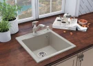 Кухонная мойка Polygran Argo-460 №36 473363 Белый хлопок искусственный камень (литьевой мрамор) встраиваемый