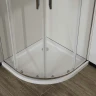 Душевой уголок Vincea City 80x80 VSQ-5CT800CL профиль Хром стекло прозрачное
