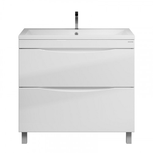 Тумба под раковину Grossman Виста 90 109067 цвет Белый глянцевый