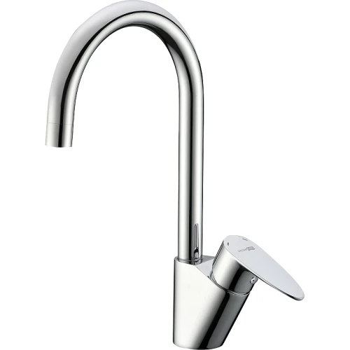 Смеситель для кухни WasserKRAFT Leine 3507 Хром латунь