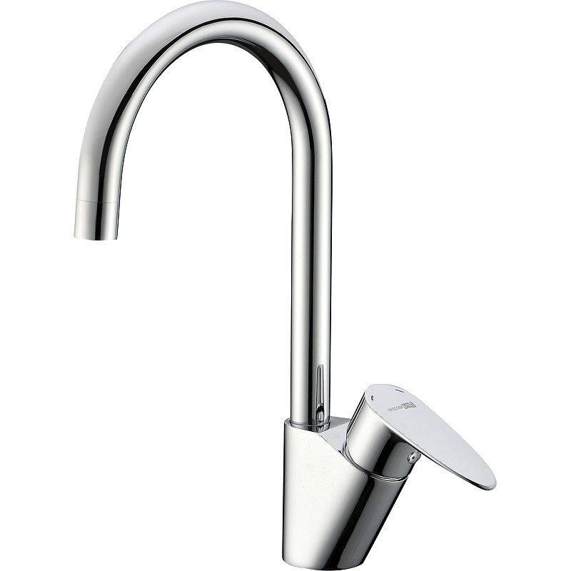 Смеситель для кухни WasserKRAFT Leine 3507 Хром латунь
