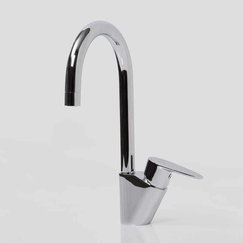 Смеситель для кухни WasserKRAFT Leine 3507 Хром латунь