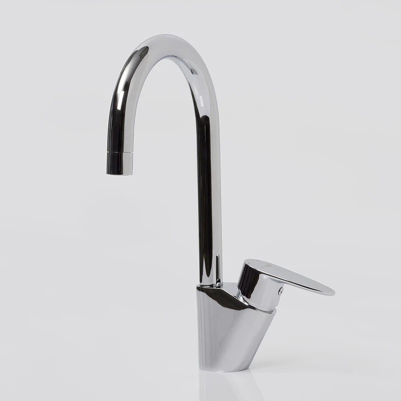 Смеситель для кухни WasserKRAFT Leine 3507 Хром латунь