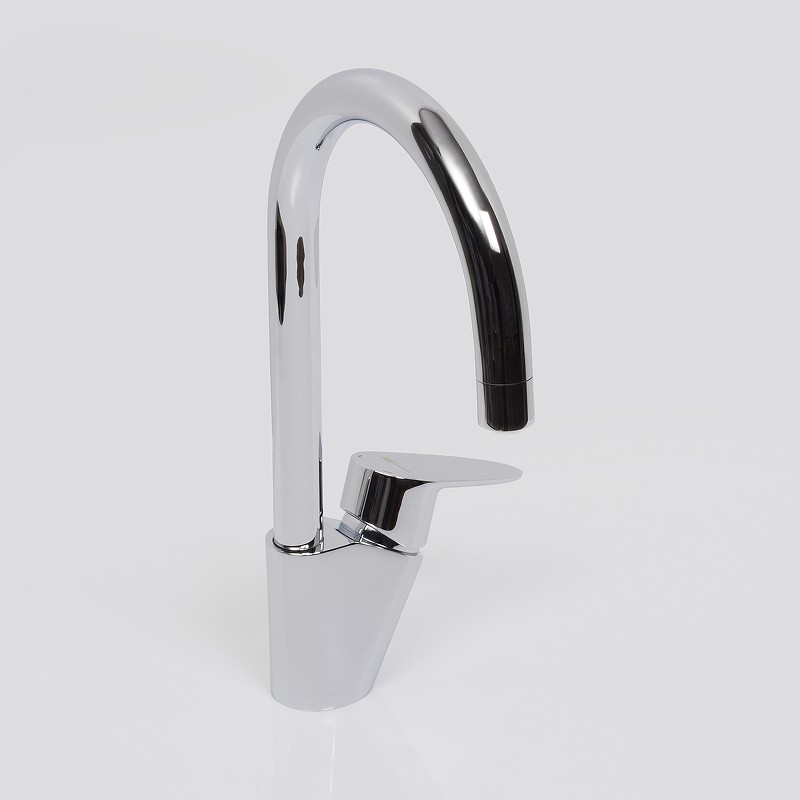 Смеситель для кухни WasserKRAFT Leine 3507 Хром латунь