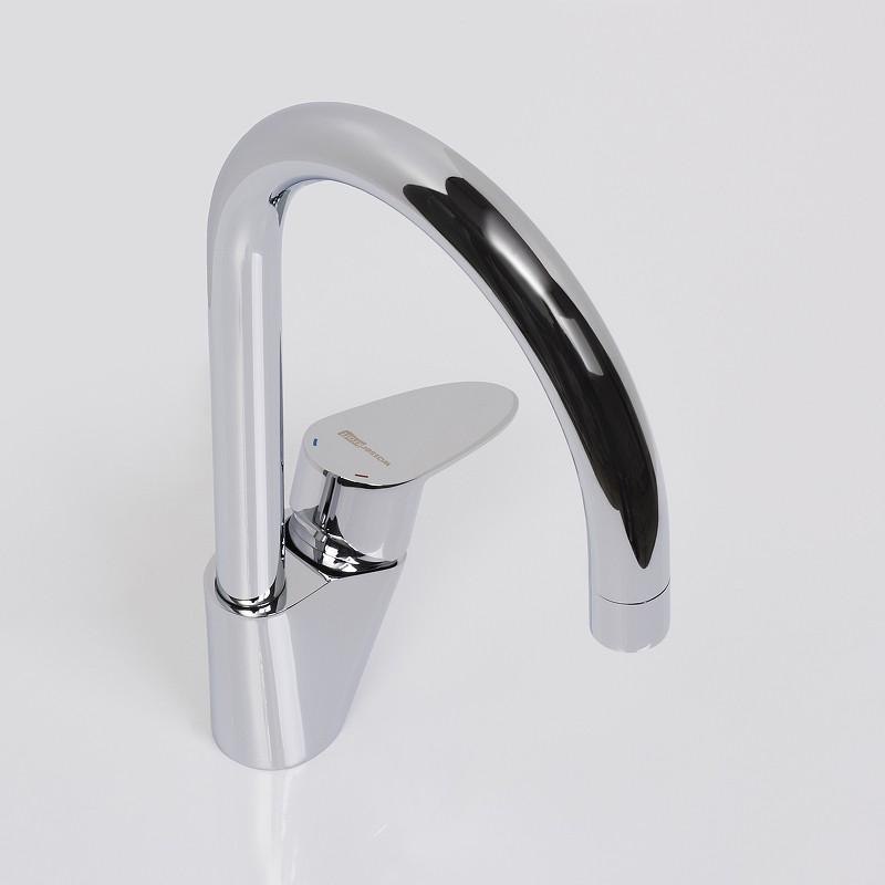 Смеситель для кухни WasserKRAFT Leine 3507 Хром латунь