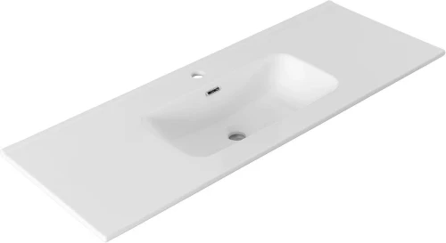 Раковина Aquanet Flat 120 330427 цвет Белый матовый