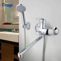 Смеситель для ванны Frap H21 F2221 универсальный Хром латунь на стену