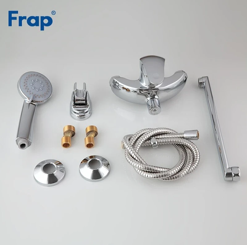 Смеситель для ванны Frap H21 F2221 универсальный Хром латунь на стену
