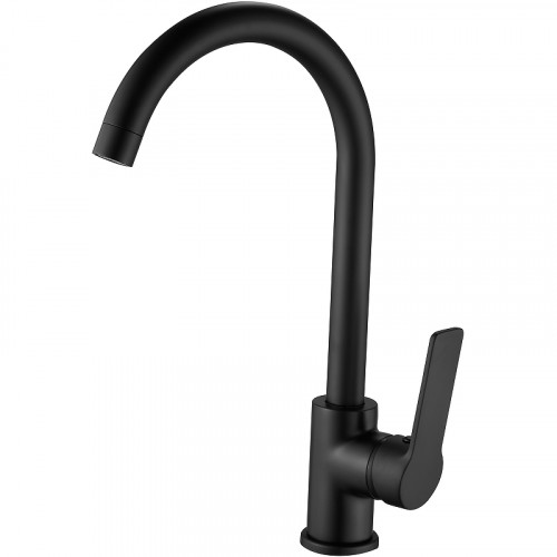 Смеситель для кухни ESKO Singapore Black SB 519 Черный матовый латунь