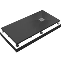 Душевой поддон из искусственного камня Good Door Essentia 140x90 ЛП00096 Черный