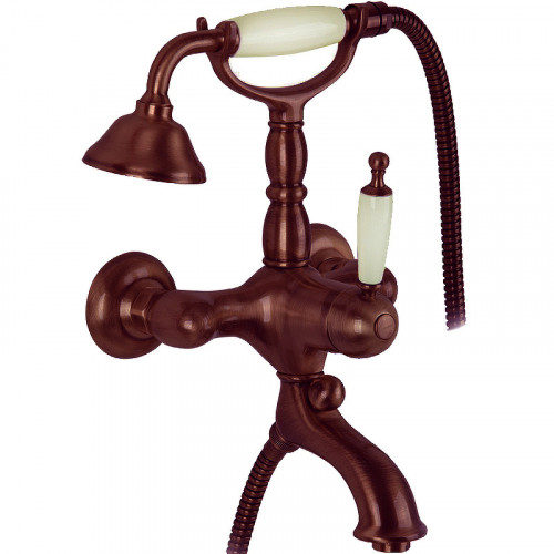 Смеситель для ванны Migliore Oxford 19113 Тосканская бронза латунь на стену