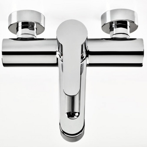 Смеситель для ванны Ravak Puri PU 022.00/150 X070115 Хром латунь на стену