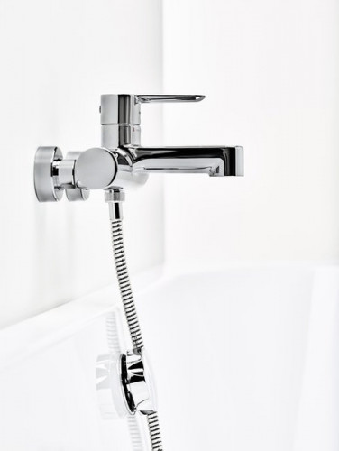 Смеситель для ванны Ravak Puri PU 022.00/150 X070115 Хром латунь на стену