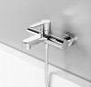 Смеситель для ванны Ravak Puri PU 022.00/150 X070115 Хром латунь на стену