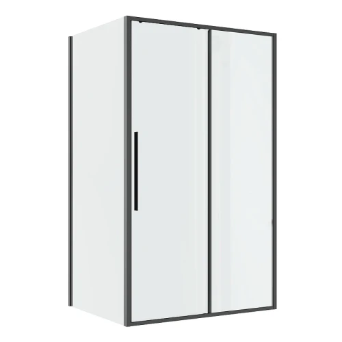 Душевой уголок Niagara Nova 130х80 NG-34-13AGR-A80GR-34 профиль Графит матовый стекло прозрачное