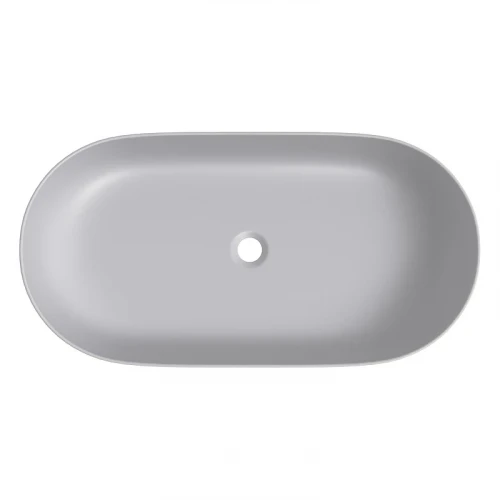 Раковина-чаша Wellsee Chic Riviera 80 326815000 цвет Серый матовый