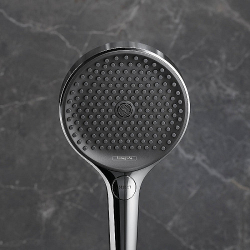 Ручной душ Hansgrohe Rainfinity 26864340 Черный Хром