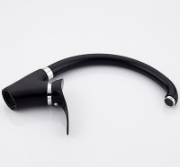 Смеситель для кухни Gappo G50 G4150 Черный матовый силумин
