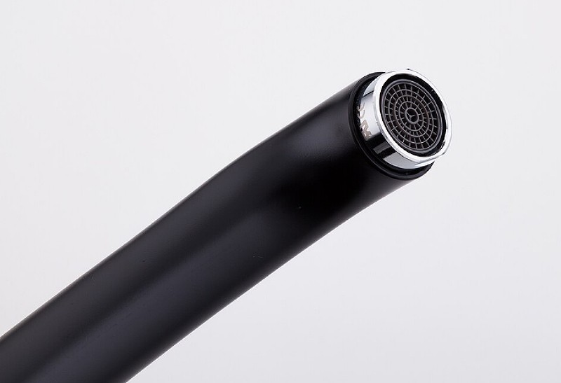 Смеситель для кухни Gappo G50 G4150 Черный матовый силумин