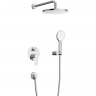 Душевая система Cezares Stylus STYLUS-DSET-01 Хром нержавеющая сталь встраиваемый