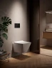 Кнопка смыва для инсталляции Tece Spring square S240852 цвет Черный сатинированный