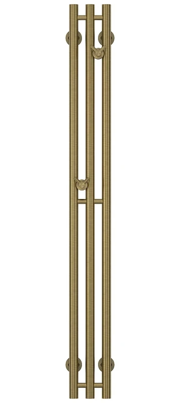 Водяной полотенцесушитель Сунержа Терция Pro 1200x100 051-0444-1210 цвет Состаренная латунь