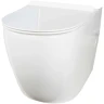 Унитаз компакт Creto Logan L1 1001-004-WF без бачка и с сиденьем Микролифт напольный
