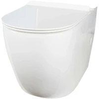 Унитаз компакт Creto Logan L1 1001-004-WF без бачка и с сиденьем Микролифт напольный