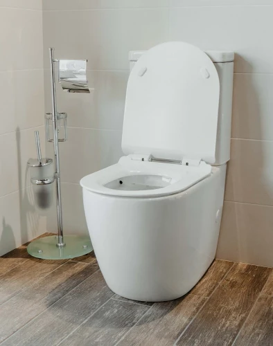 Унитаз компакт Creto Logan L1 1001-004-WF без бачка и с сиденьем Микролифт напольный